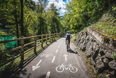 Soča river cycling trail